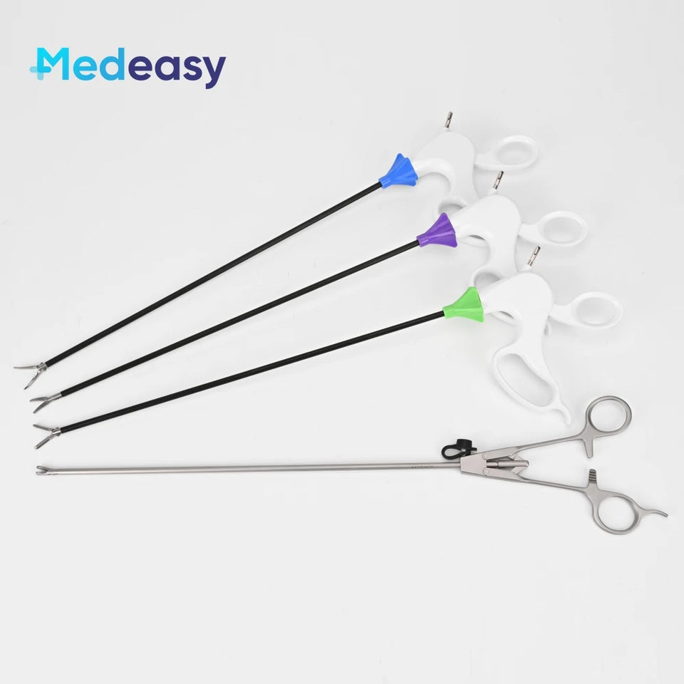 Laparoscopic Simulation Trainer Instruments – Forceps, Graspers, Scissors, Needle Driver for Surgical Training