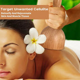 Wooden Massage Tools Wood Lymphatic Drainage Massager Anti Cellulite Body Shaping Tools for Beauty, Gua Sha, Sore Muscle Relief