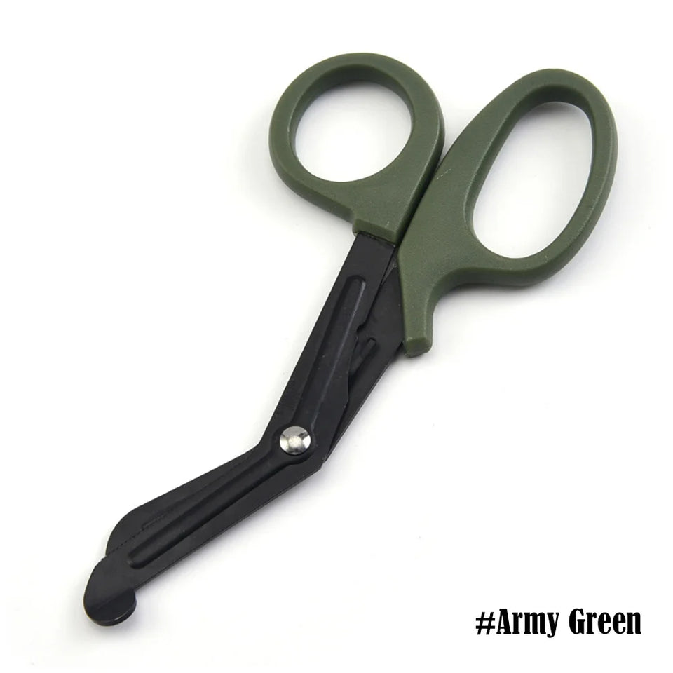 Outdoor Survival Paramedic Trauma Scissors – Heavy-Duty Emergency First Aid Shears for Medical Rescue & IFAK