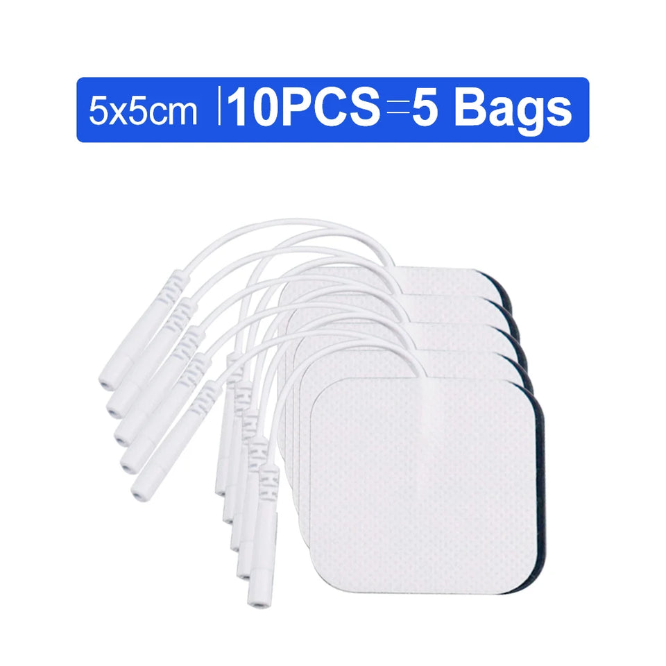 50/20/10pcs Electrode Pads Muscle Stimulator Acupuncture Physiotherapy Patches Tens Machine Conductive Gel Body Massage Pads