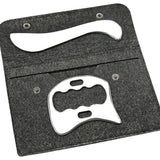 Stainless Steel Gua Sha Massage Tools Muscle Scraper Tool,Graston Tool Set for myofascial Release,Scar Tissue Massager for Back