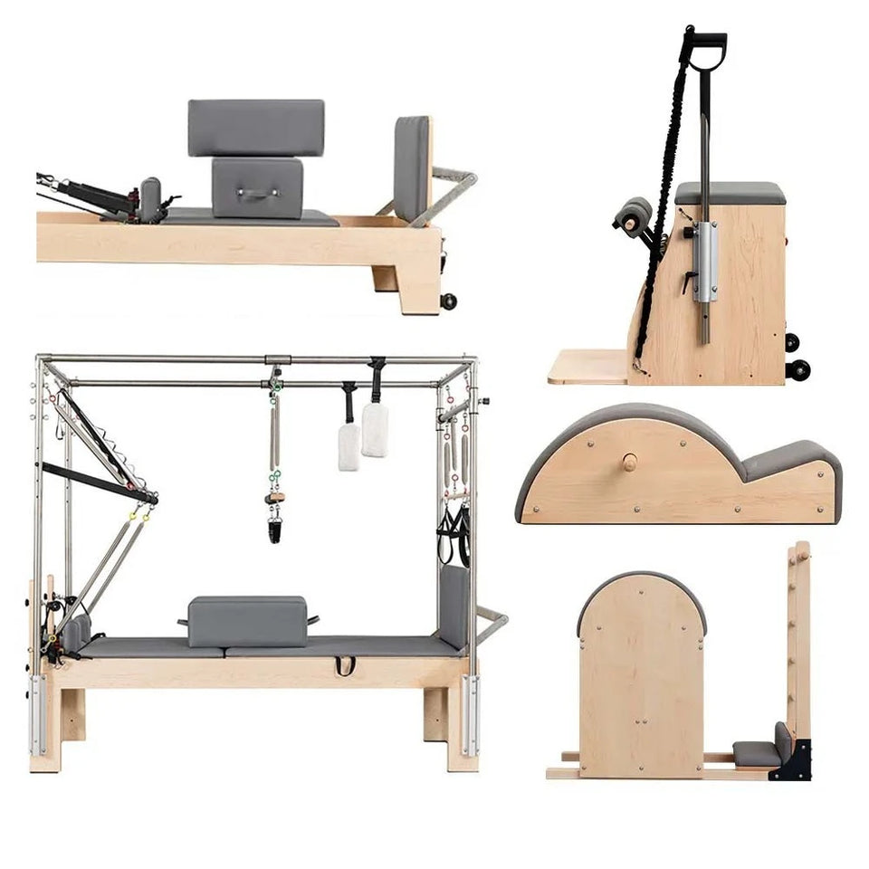 Multi-Functional 3-in-1 Pilates Reformer Machine – Yoga & Body Shaping Equipment