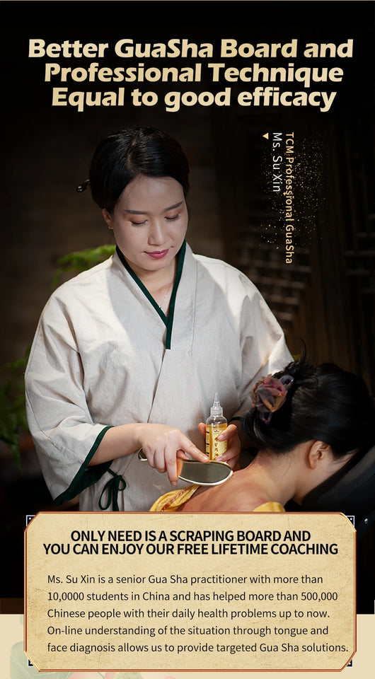 Meridian Therapy Treatment Tools 19-Teeth Scalp Massager Comb  for Skin Scraping and Head Relaxation