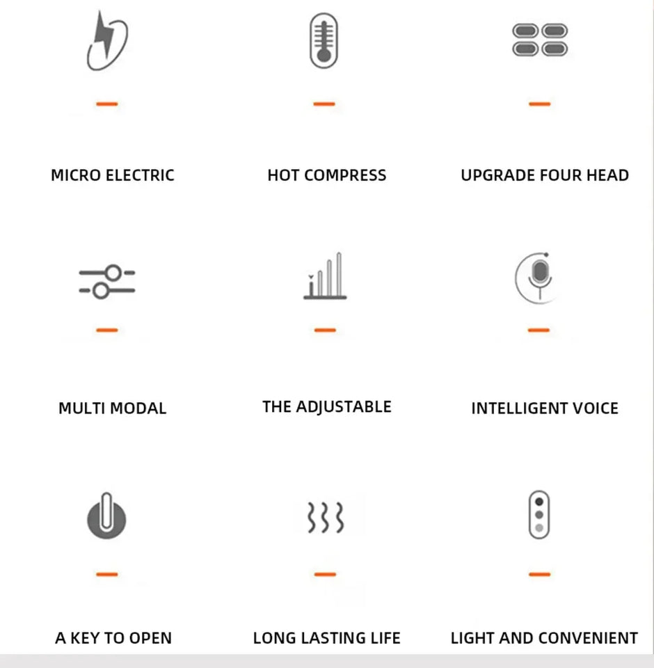 Smart Neck & Back Massager – Cervical Vertebra Relief with Heat and Vibration Therapy