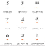 Smart Neck & Back Massager – Cervical Vertebra Relief with Heat and Vibration Therapy