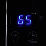 Essential Oil Heater LED Display Temperature Adjust Single Massage Oil Bottle Warmer Massage Oil Heater