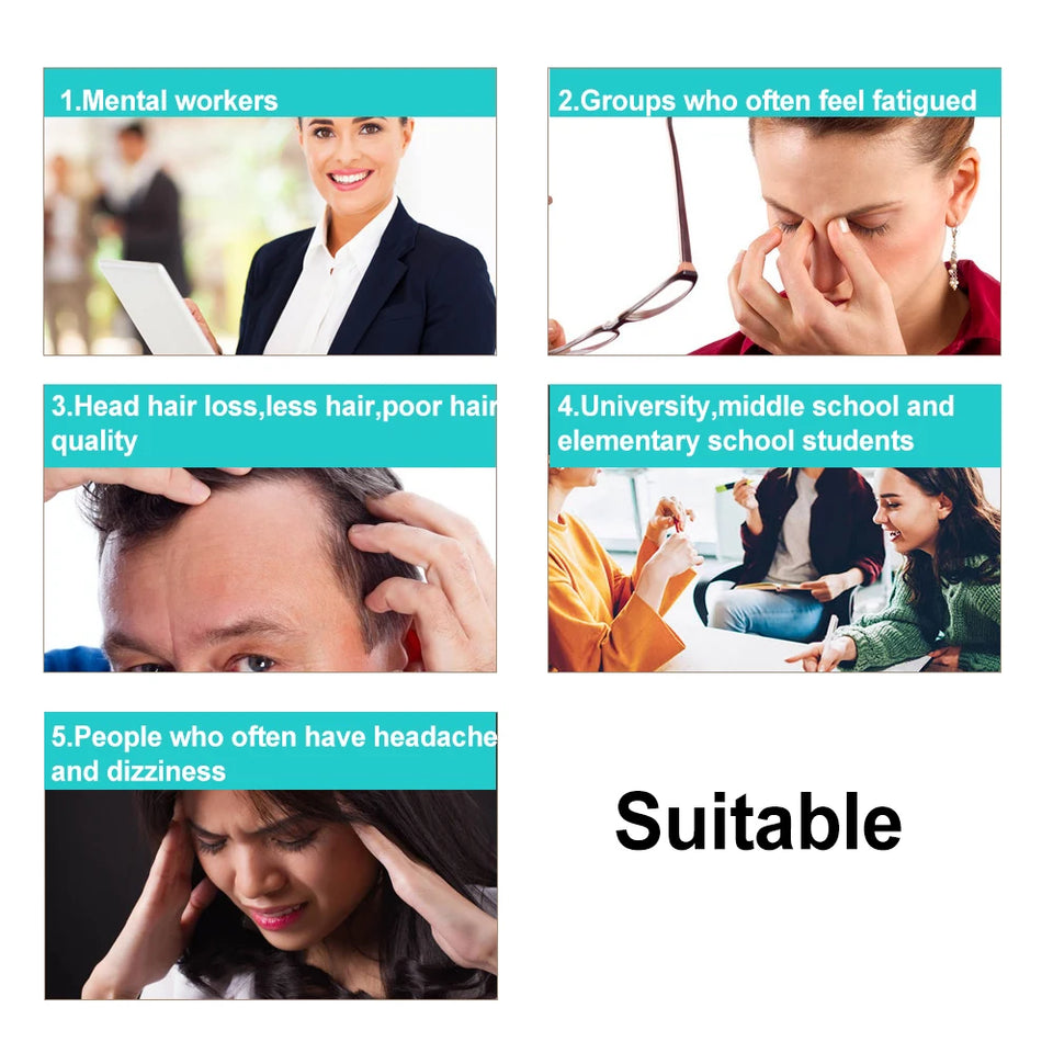 Mini Head Massage Machine Silicone Scalp Magnetic Suction Charging Silicone Shoulder Multifunctional Kneading Vibration Head Spa