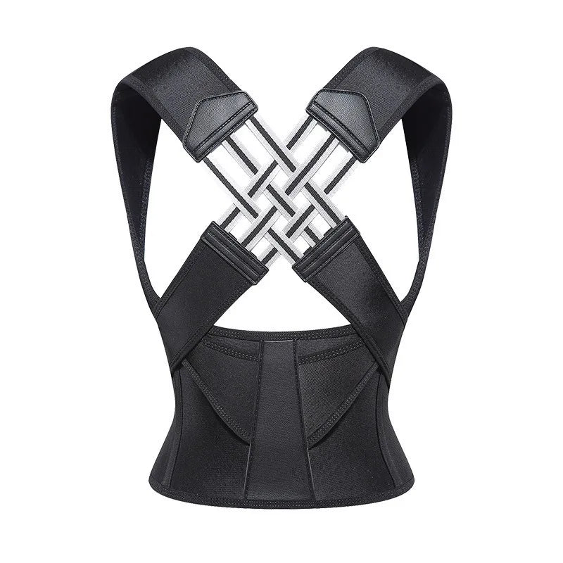 Magnetic Back Posture Corrector – Adjustable Shoulder Support for Spinal Alignment & Sitting Posture