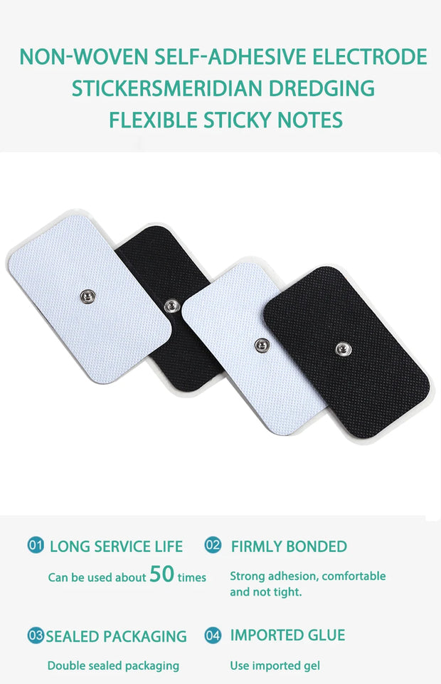 30/50/100PCS Electrode Pads Conductive Gel For Electrode Stickers Electrodes Massager Nerve Muscle Stimulator