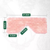 Natural Rose Quartz Eye Mask Massager Jade Relax Sleep Massage Tools Care Stone Face Cooling Sleep Mask