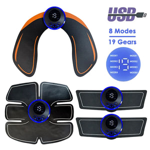 Electrical Muscle Stimulator Massager – Abs, Buttocks, Arms, Legs & Hips Toner for Fitness Training