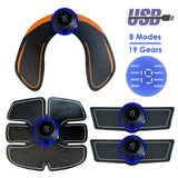 Electrical Muscle Stimulator Massager – Abs, Buttocks, Arms, Legs & Hips Toner for Fitness Training