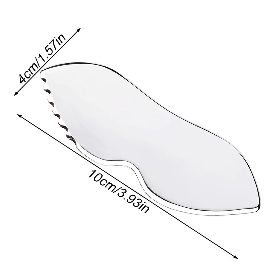 Professional GuaSha Massage Tools Stainless Steel Gua Sha Scraping Massage Tool IASTM Tools Great Soft Tissue Mobilization Tool