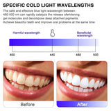 Professional LED Teeth Whitening Lamp – Cold Blue Light Dental Bleaching Machine with Center Pillar Stand