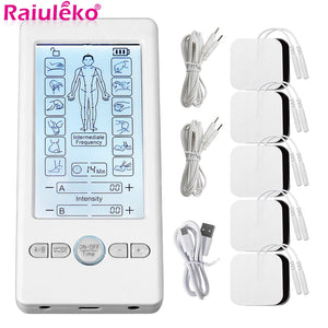 TENS Massager Digital Pulse Body EMS Muscle Stimulator Acupuncture Low Frequency Physiotherapy Slimming Machine Health Care