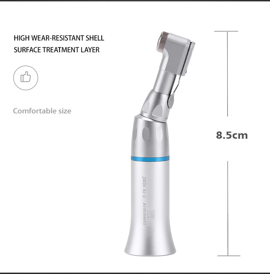 AZDENT Dental Low-Speed Contra Angle Handpiece – Latch Type, Fits E-Type Air Motors