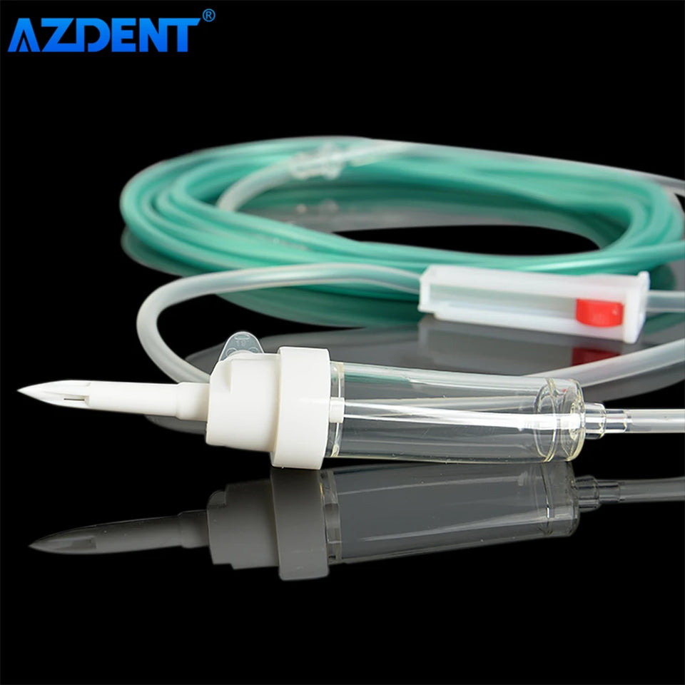 AZDENT Dental Irrigation Tubes 10pcs – Disposable Sterile Hose Kit for Implant Surgery (Fits W&H & NSK)
