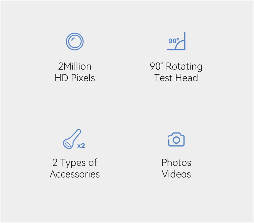 Wireless Visual Ear Camera – 1080P HD Endoscope with 1.38'' IPS Screen, Ear Wax Removal & Inspection Tool