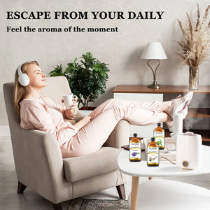 EUQEE 118ml Natural Essential Oil for Diffuser, Candles & Aromatherapy