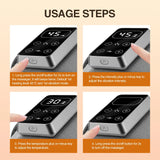 3-in-1 Electric Shoulder Heating Pad with 3-Speed Vibration – Thermal Muscle Relaxation Massager for Shoulder & Neck Care