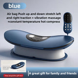 JAIYORL Electric Lumbar Traction Massager Adjustable Vibration Waist Spine Support Back Massage Machine Waist Masajeador