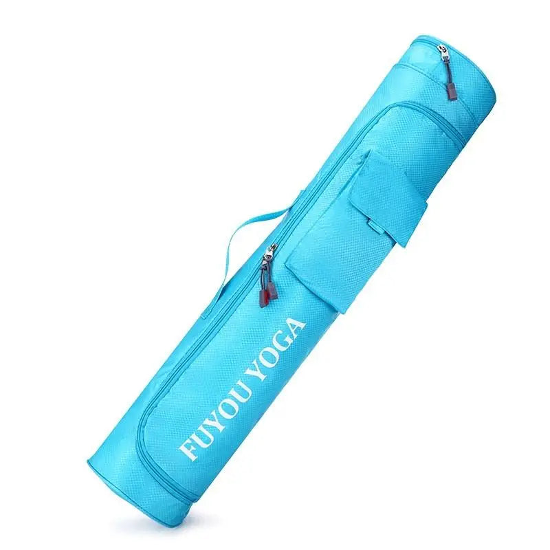 Large-Capacity Nylon Yoga Mat Storage Bag – Lightweight Multifunctional Fitness Mat Holder for Women