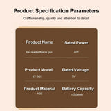 6-Head Massage Gun – Deep Tissue Percussion Massager for Neck, Spine & Full Body Muscle Relief