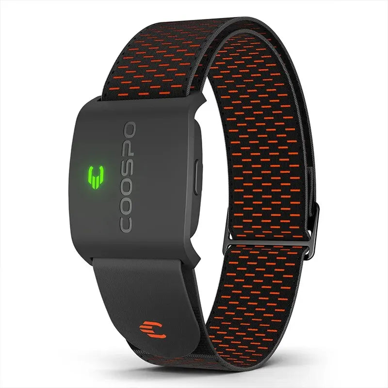 COOSPO HW9 Armband Heart Rate Monitor – BLE5.0 & ANT+ Compatible for Fitness & Cycling