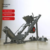 MIYAUP Dual-Function Reverse Kick & Squat Machine – Commercial Gym Leg Strength Trainer