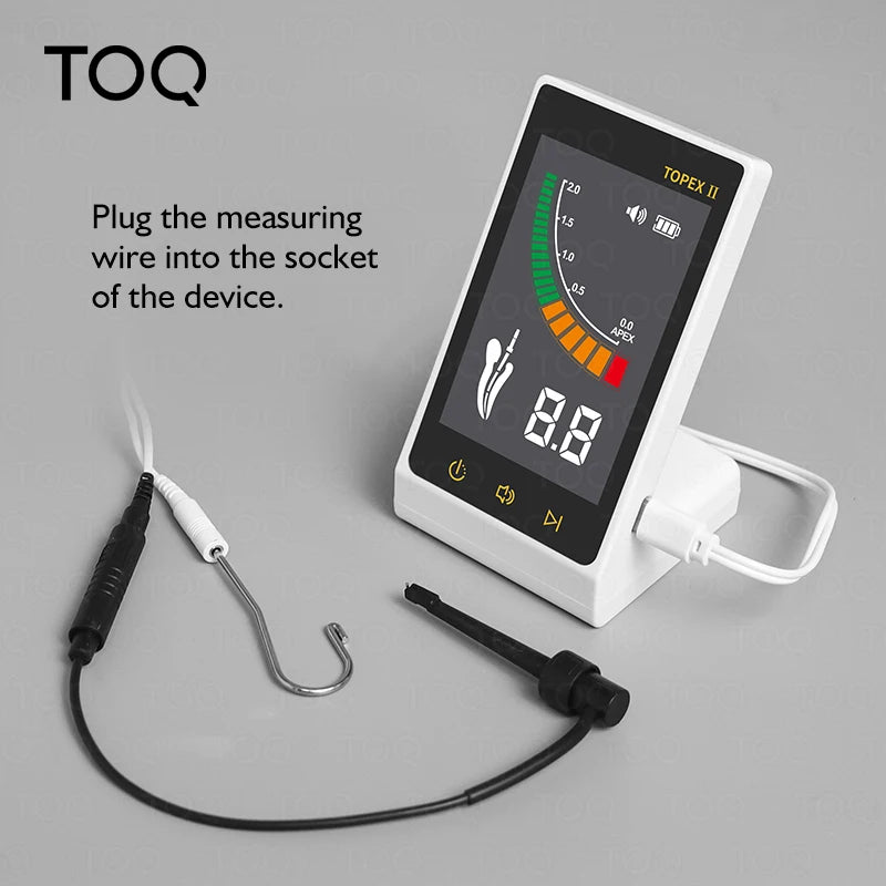 Automatic Endodontic Apex Locator with LCD Screen and Buzzer Alert – Precision Root Canal Measurement