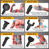 Phoenix A2 Massage Gun – Deep Tissue Muscle Massager for Pain Relief & Full Body Relaxation