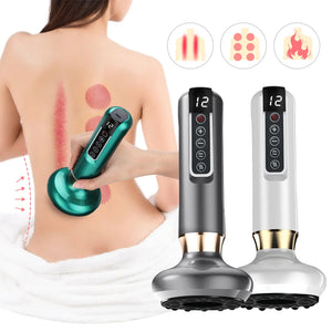 Electric Suction Cupping Therapy Set – Vacuum Massage with Glass Jars for Anti-Cellulite, Slimming & Guasha Therapy