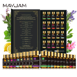 Optimized Product Name: MAYJAM 20-Piece Pure Natural Essential Oils Gift Set – Sandalwood, Lemongrass, Lavender, Bergamot, Eucalyptus, Rosemary & More