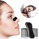 Black Nasal Breathing Strips – Anti-Snoring Sleep Aid for Easier Nighttime Breathing (20/50/100PCS)