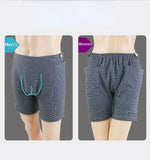 Wearable Urine Bag Pants with Double Pocket – Large Capacity Portable Ostomy Underwear for Elderly & Post-Surgery Care