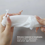 Reusable Male Wearable Silicone Urine Bag with Catheter & Drainage System