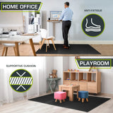 12PCS EVA Foam Gym Floor Mats – Non-Slip, Shock-Absorbing Interlocking Tiles for Fitness & Yoga (30×30cm)