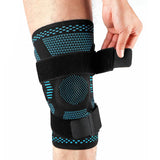 Sports Knee Brace with Side Stabilizers & Patella Gel – Compression Sleeve for Meniscus Tear, Knee Pain, Injury Recovery