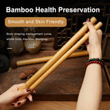 Natural Bamboo Massage Stick Wood Therapy Stick Gua Sha Massage Wood Therapy Tools for Body Contour Cupping Gua Sha Massager