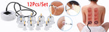 6or24  Pieces Suction Cups Massage Vacuum Cupping Body Massager Plastic Vacuum Suction Therapy Cupping Set Cans for Massage
