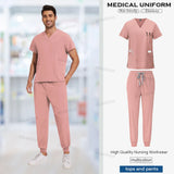 Wholesale Unisex Medical Jogger Scrub Set with Accessories