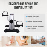 Mini Portable Pedal Exercise Bike – Under Desk Fitness Cycling Trainer with LCD Display