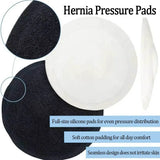 3 Sizes Breathable Umbilical Hernia Support Belt – Adult Abdominal Compression with Postpartum Hernia Pad