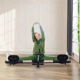 220 lbs Heavy-Duty Pro Leg Stretcher – Yoga & Flexibility Training Machine for Home Gym
