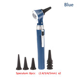 Professional Otoscope Diagnostic Kit with LED Light – ENT Ear Care Tool with 8 Tips
