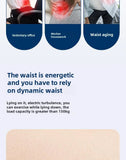 JAIYORL Electric Lumbar Traction Massager Adjustable Vibration Waist Spine Support Back Massage Machine Waist Masajeador