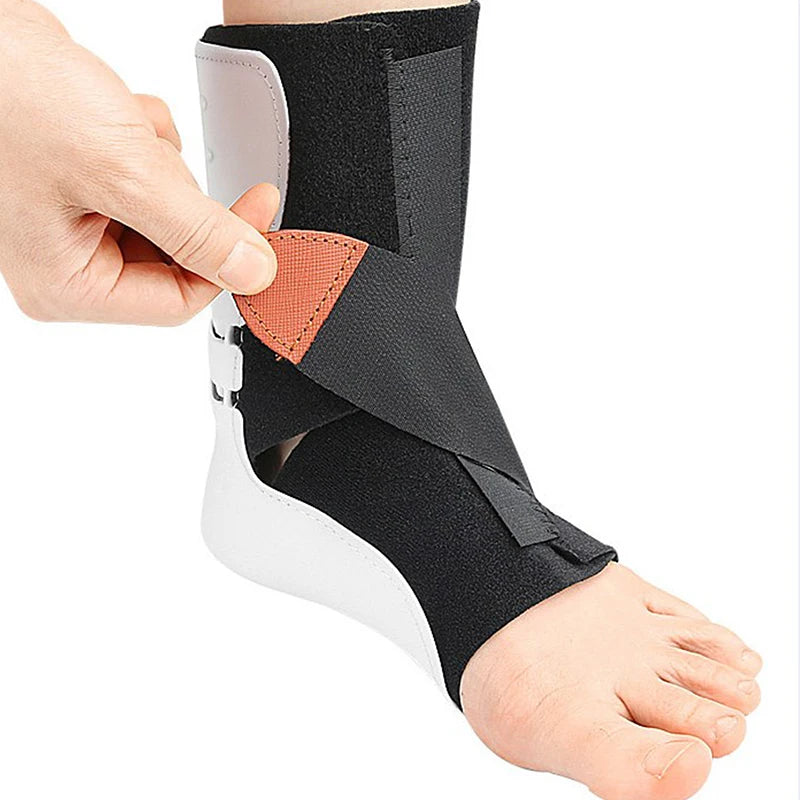 Adjustable Drop Foot Orthosis – Left & Right Ankle Sprain Stabilizer & Foot Protector for Hemiplegia Rehabilitation