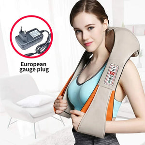 Neck & Shoulder Massager – Full Body Massage Cushion for Car & Home