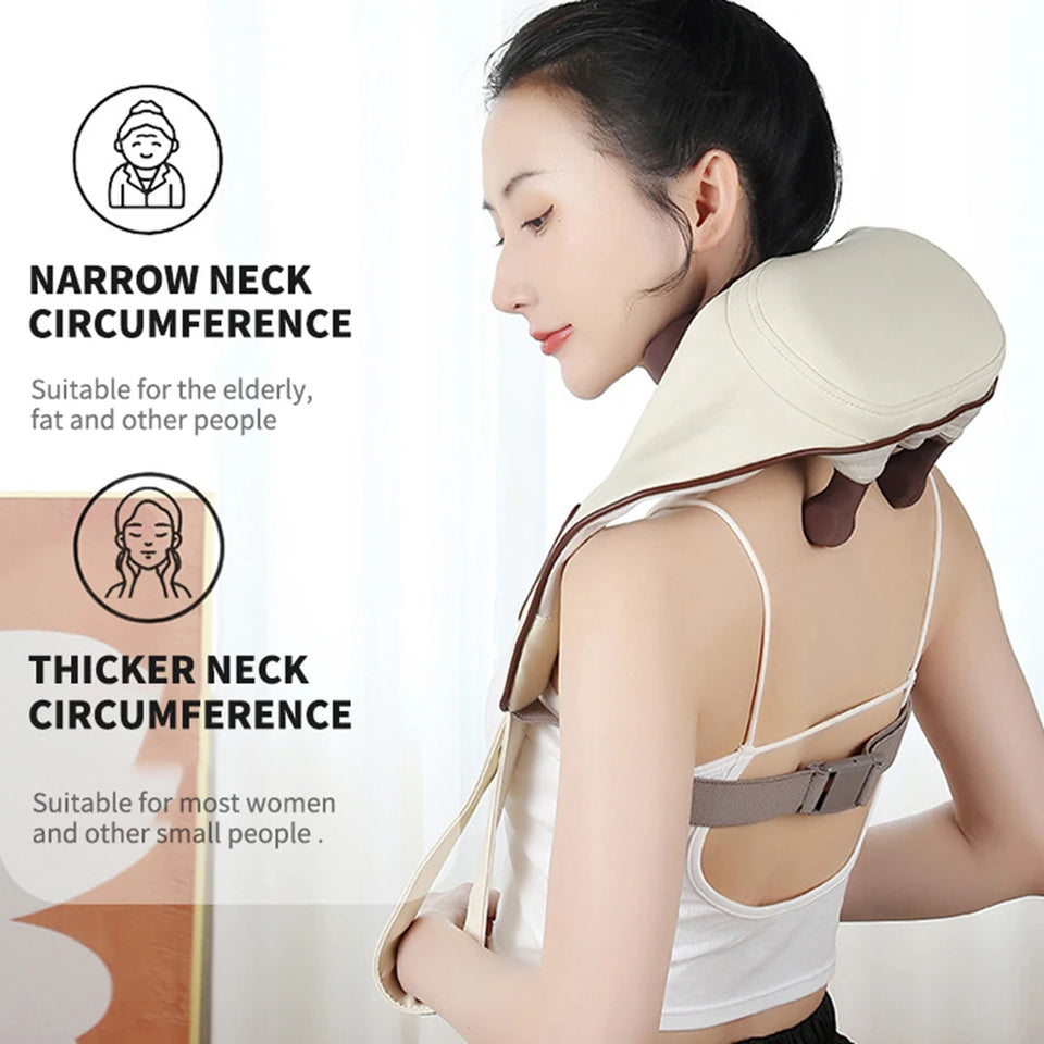Intelligent Neck Massage Shawl Simulated Human Hand Cervical Trapezius Muscle Relaxation Shoulder & Neck Pain Relief Device