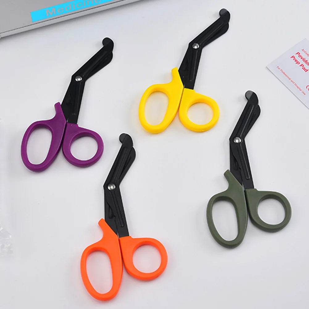 Outdoor Survival Paramedic Trauma Scissors – Heavy-Duty Emergency First Aid Shears for Medical Rescue & IFAK